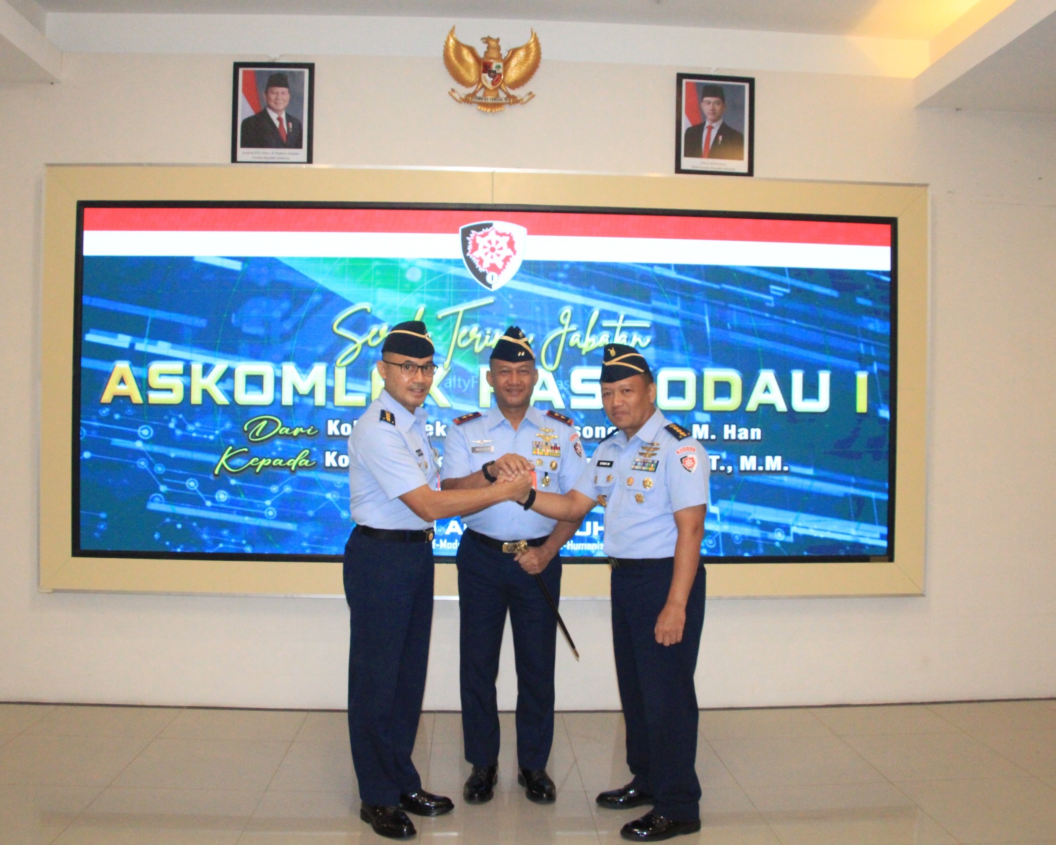 Kolonel Lek Evik Merdiyana., S.I.P., S.T., M.M Jabat Askomlek Kaskodau I