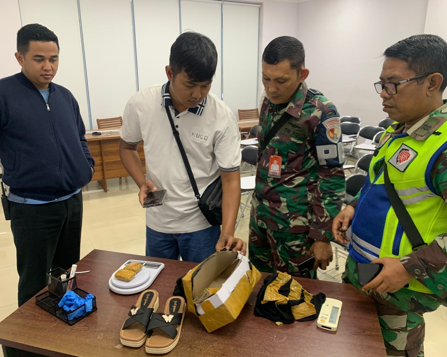 Lanud RSN Gencar Kembali Gagalkan Penyelundupan Narkotika