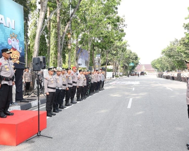 Polda Riau Siap Mengamankan Dua Agenda Besar Nasional Yang Akan Dilaksanakan Di Kota Pekanbaru