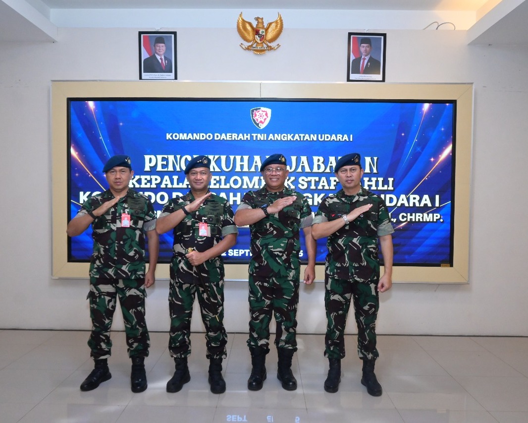 Pangkodau I Pimpin Pengukuhan Jabatan Kepala Kelompok Sahli Kodau I