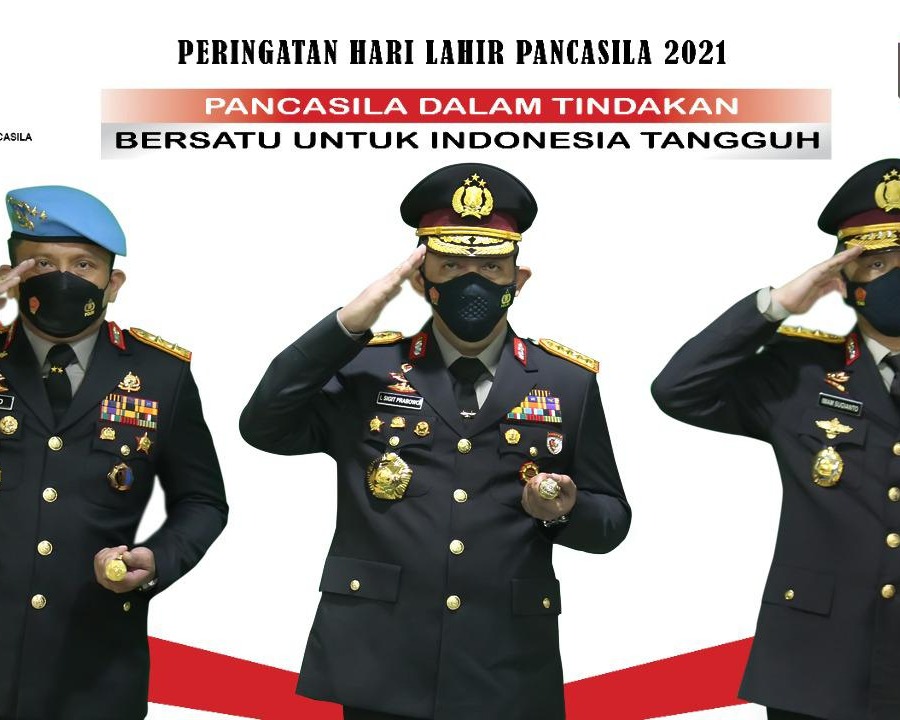 Refleksi Hari Lahir Pancasila, Kapolri: Mengajak Seluruh Elemen Masyarakat Untuk Bersatu dan Bergotong Royong Melawan Pandemi Covid-19