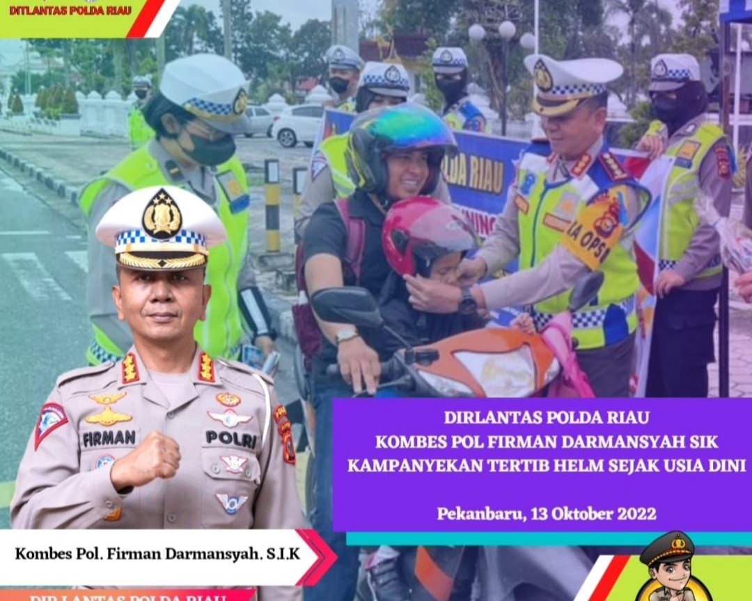 Operasi Zebra Lancang Kuning 2022 Berakhir, Dirlantas Polda Riau Kombes Pol Firman: Angka Pelanggaran Dan Laka Lantas Menurun 50%