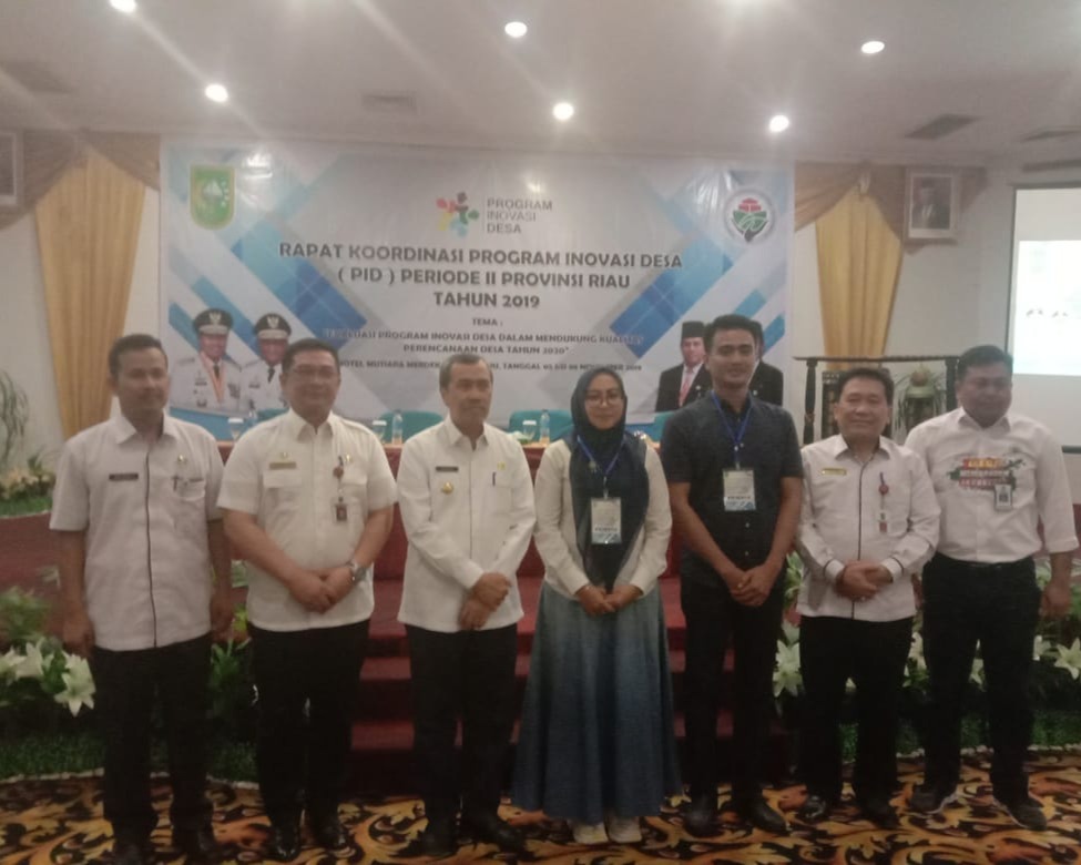 Gubri Membuka Rakor Program Inovasi Desa (PID) Periode II Provinsi Riau Tahun 2019