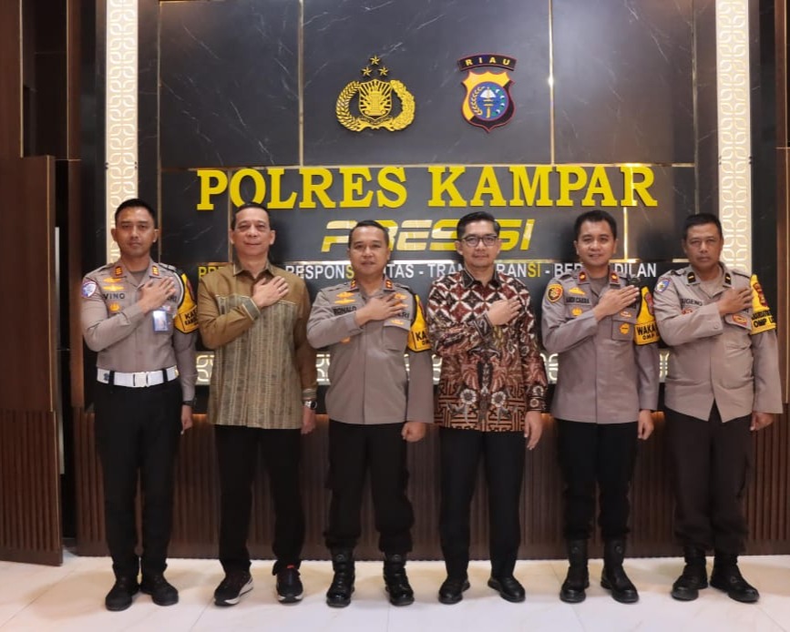 Kompolnas Pantau Pengamanan Pilkada Serentak di Polres Kampar