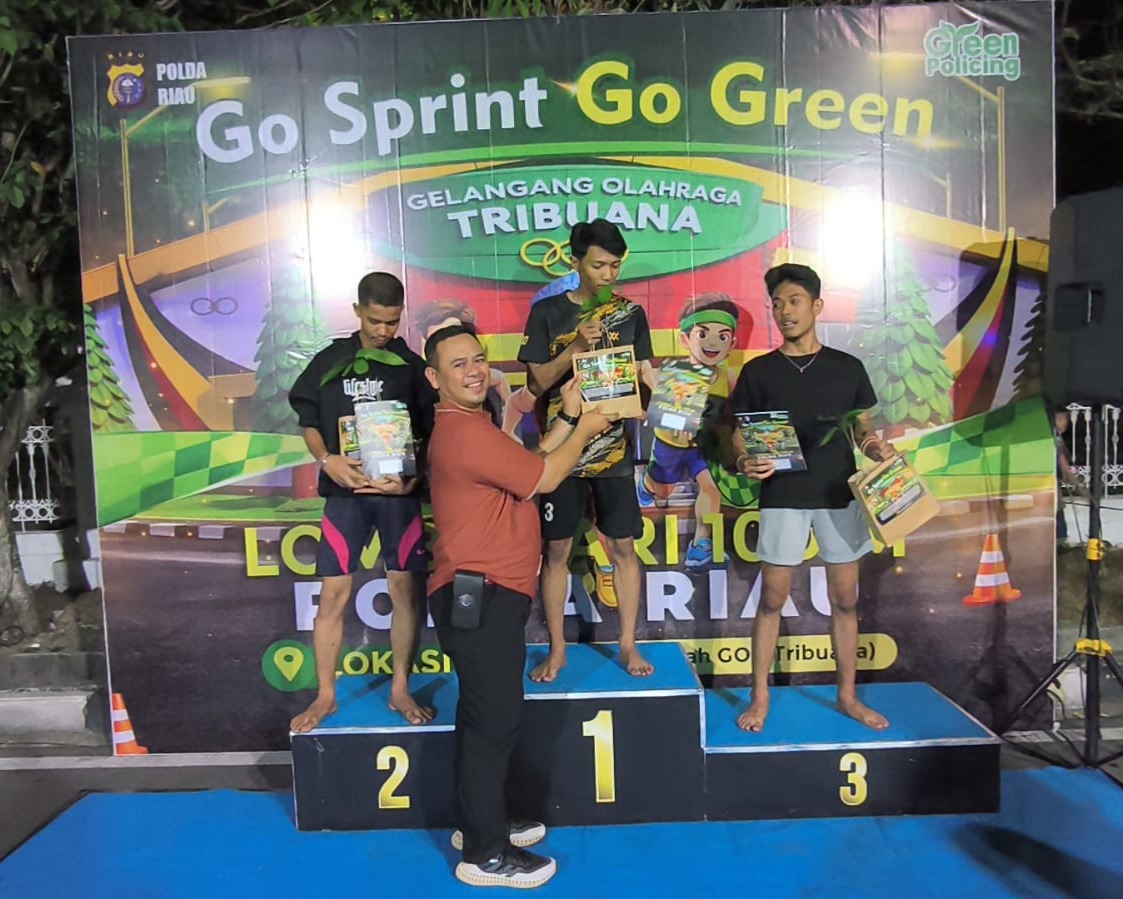 Semarak Ramadan, Go Sprint Go Green Seri VI Jadi Ajang Sportivitas Generasi Muda Di Pekanbaru