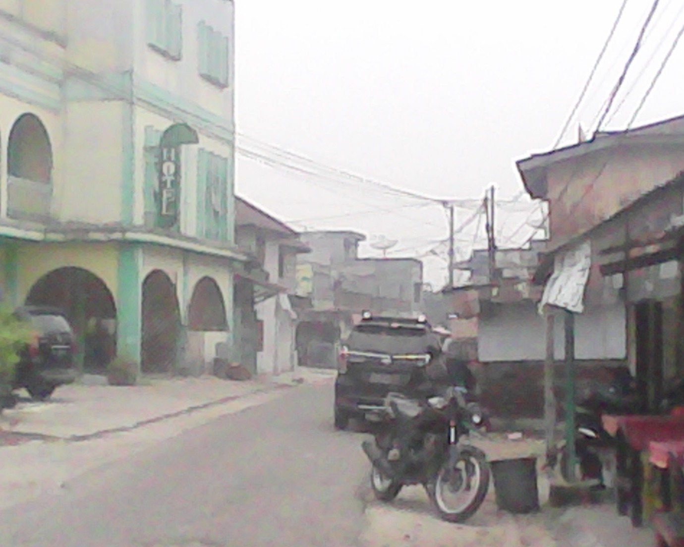 Kabut Asap Selimuti Udara Bumi Basimpul Kuat Babontuk Elok