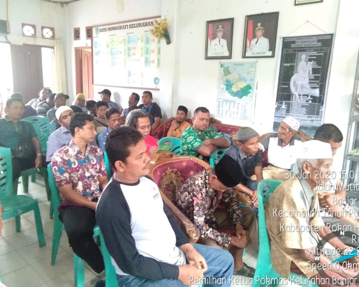 Sah, Jumawan Terpilih Jadi Ketua kelompok Masyarakat Banjar 12 Rohil