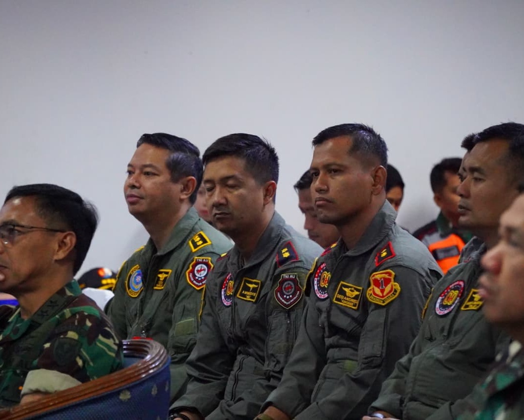 Kaskodau I Hadiri Briefing Gladi Bersih Demo Udara HUT TNI Ke-80