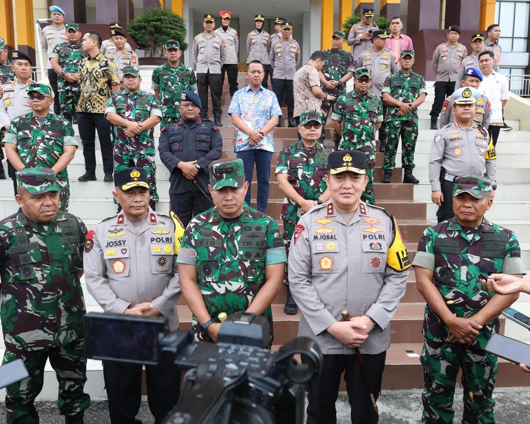 Kapolda Riau Irjen Pol Mohammad Iqbal Terima Kunjungan Panglima Komando Daerah Militer I/Bukit Barisan