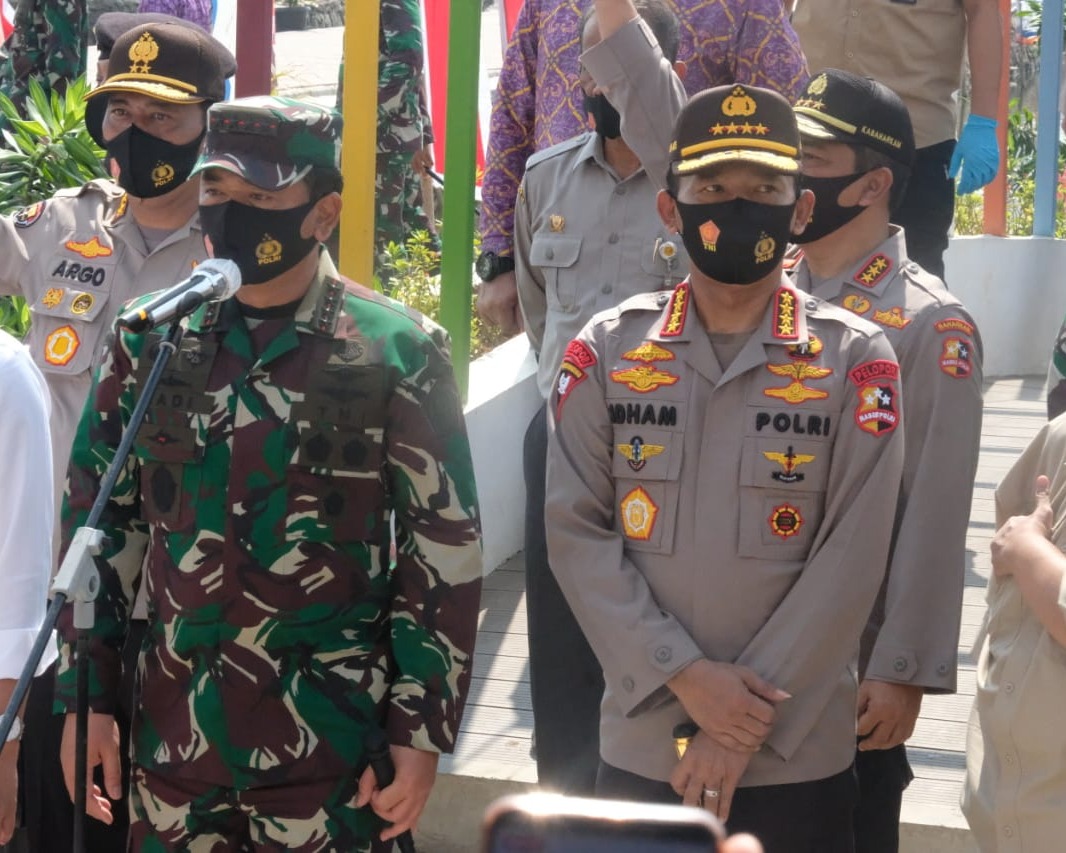 Dukung Ketahanan Pangan, Kapolri dan Panglima TNI Resmikan Kampung Tangguh Nusantara