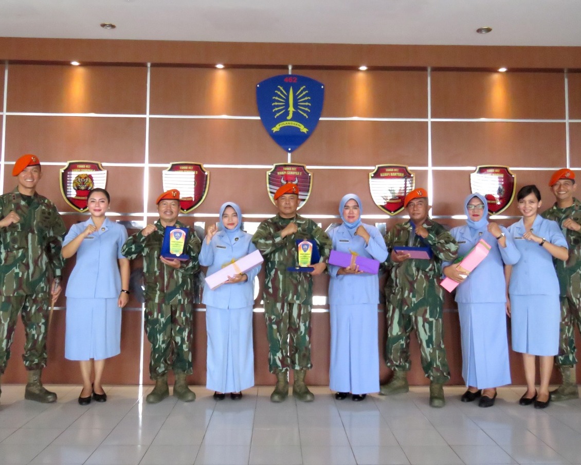 Wisuda Purna Tugas Prajurit Yonko 462 Paskhas