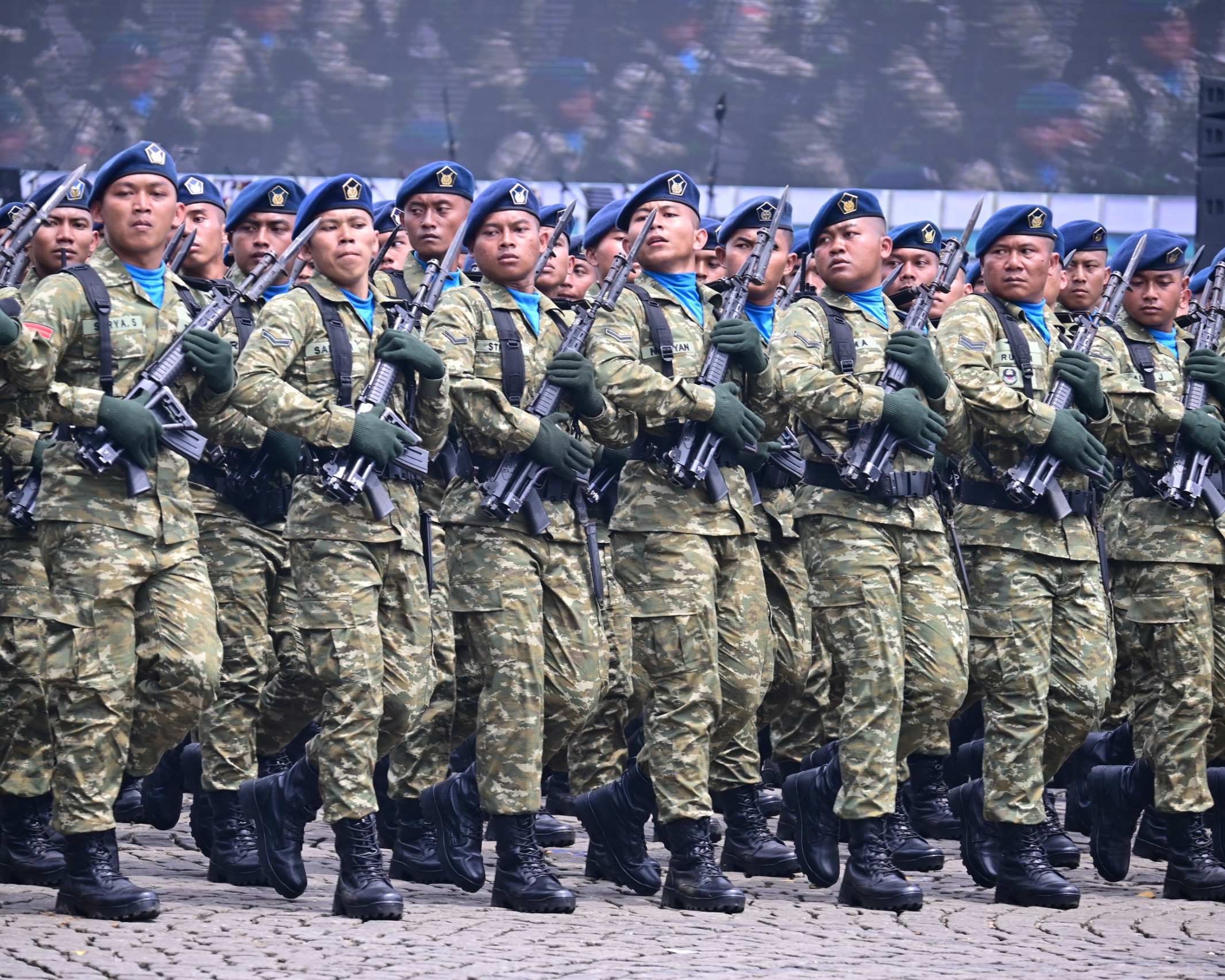 Pangkodau I Hadiri Geladi Bersih HUT TNI Ke-80
