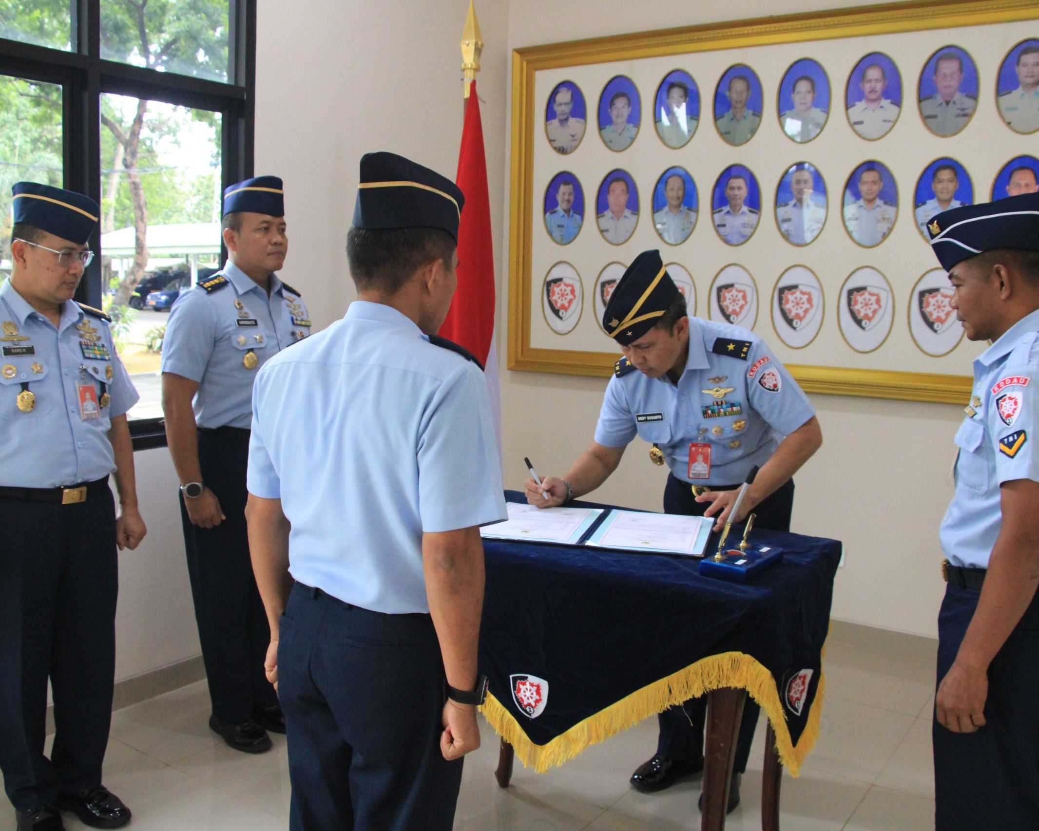 Penyerahan Jabatan IRBEN ITKODAU I Berlangsung Khidmat