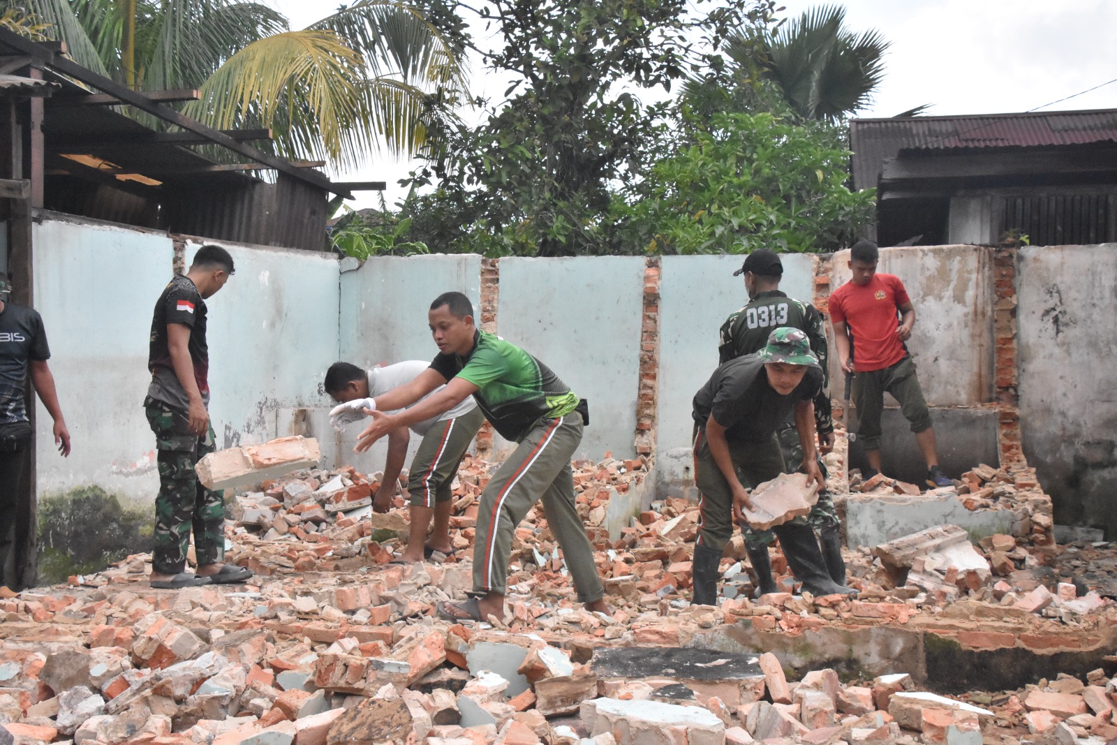 Bentuk Kepedulian Sosial, Korem 031/Wira Bima Renovasi Panti Asuhan Bhakti Mufariddun