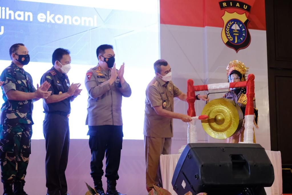 Tindaklanjuti Rapim Polri, Kapolda Irjen Pol M Iqbal Membuka Secara Resmi Rapim Polda Riau Tahun 2022