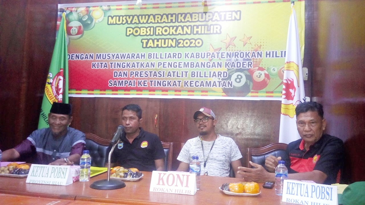 Kembali Pimpin Pobsi Rokan Hilir, Ini Target H Rasmali 
