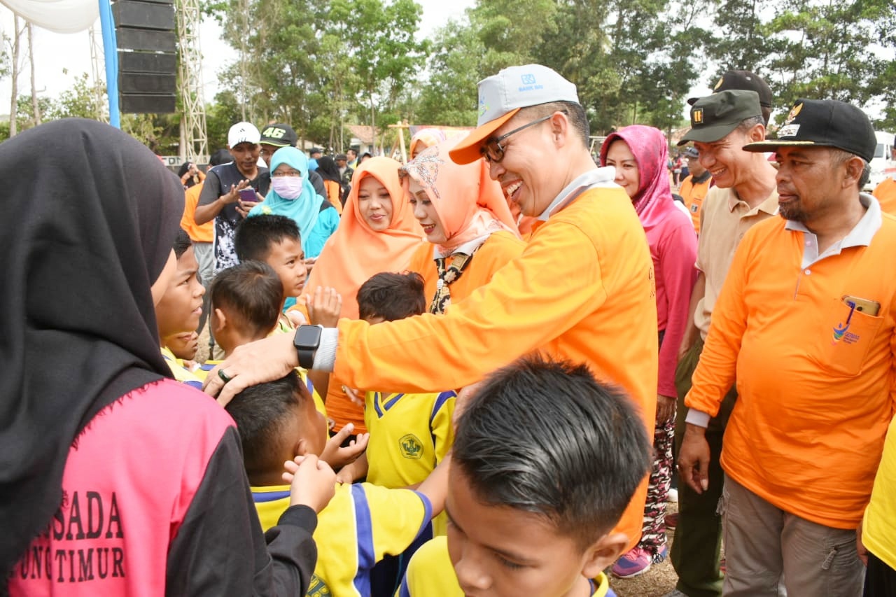 Bupati Lampung Timur Zaiful Bokhari, Gerakan Masyarakat Sehat Harus Digalakkan