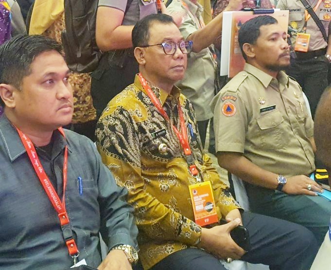Bupati Rohil  Suyatno Hadiri Rakornas Penanggulangan Bencana di SICC Sentul 