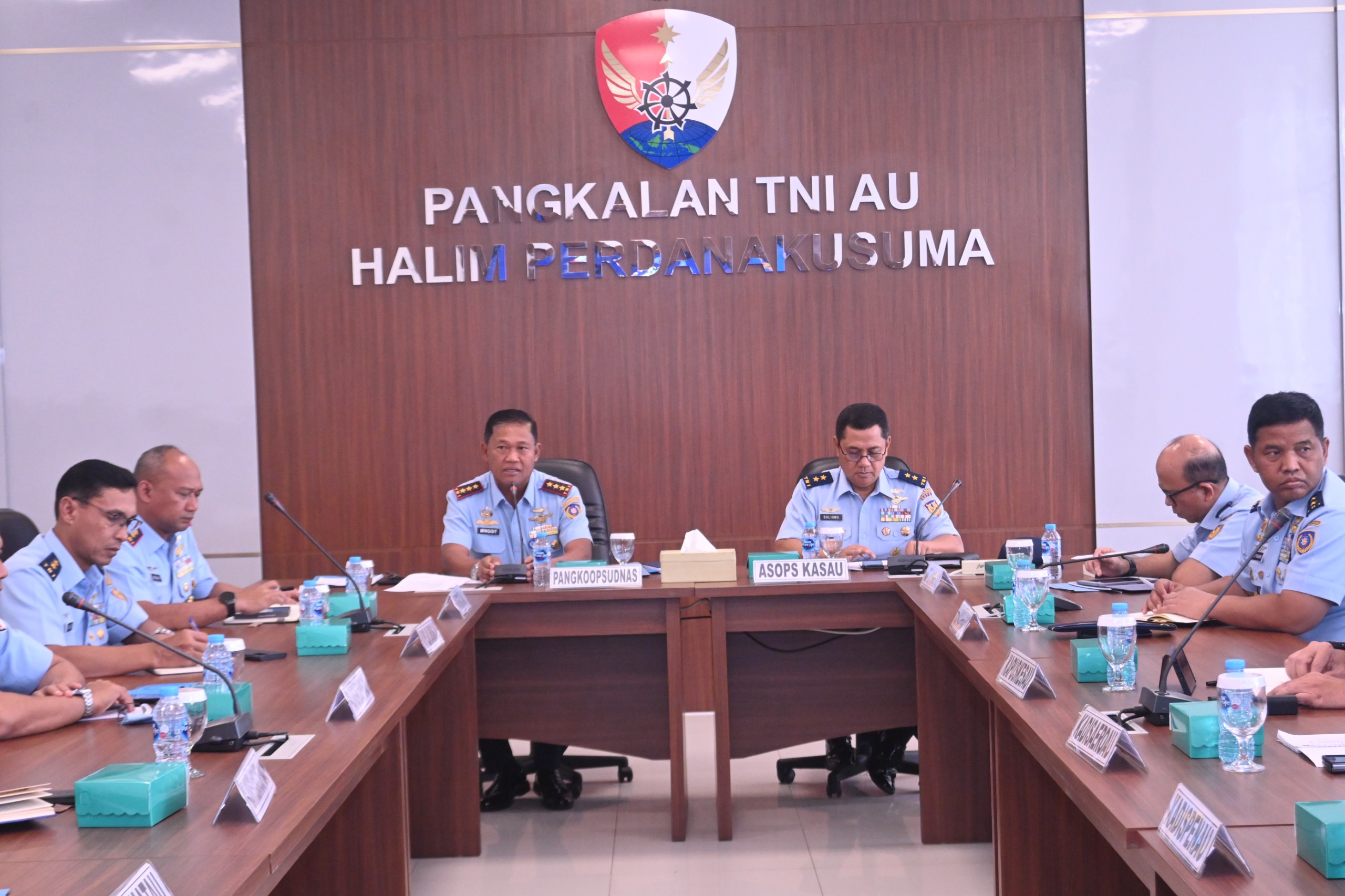 Pangkodau I Hadiri Rakor Penanganan Bencana Alam