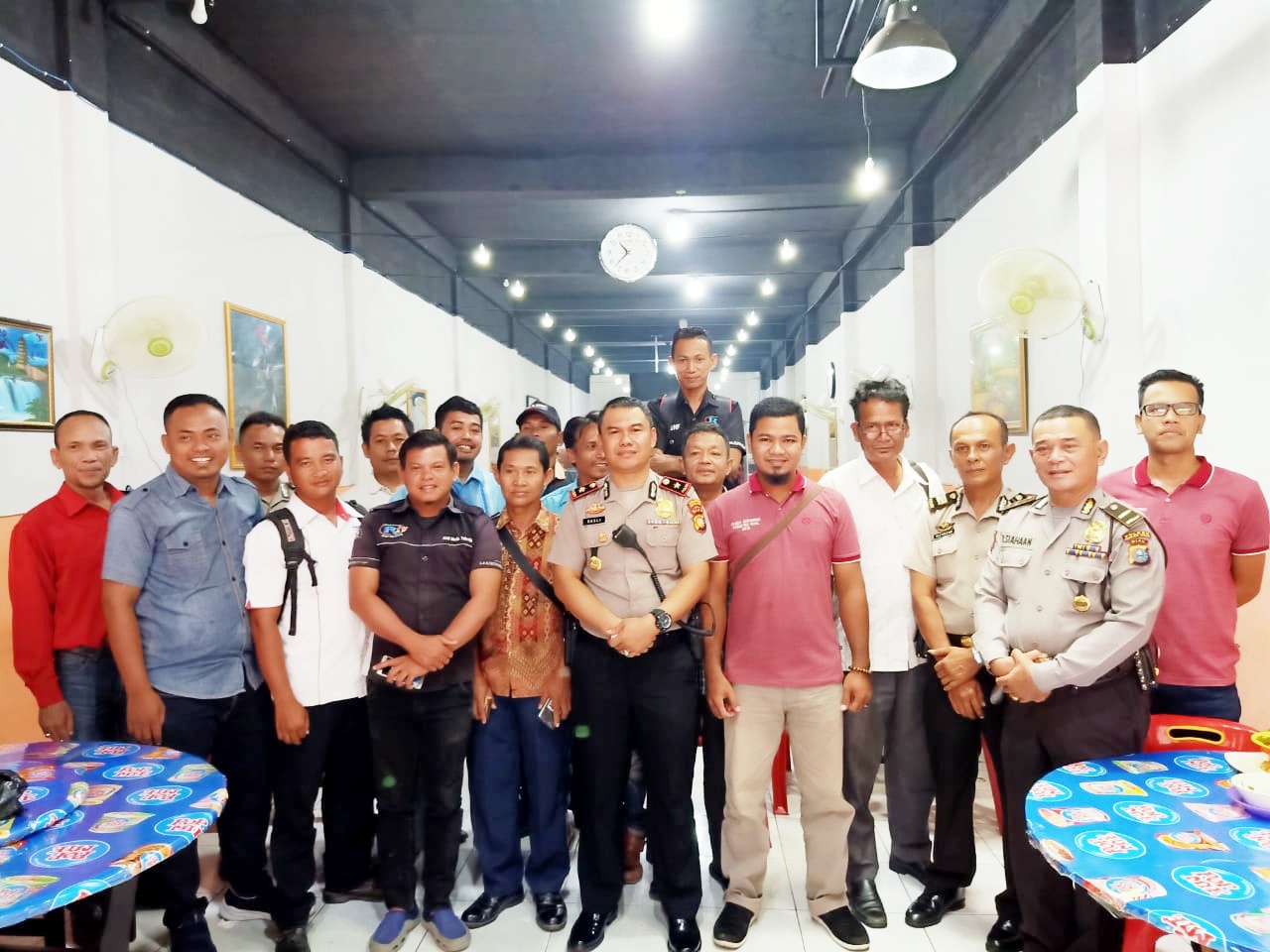 Ini Pesan Kopolsek Bangko Rohil, Saat Cofee Morning Bersama Insan Pers