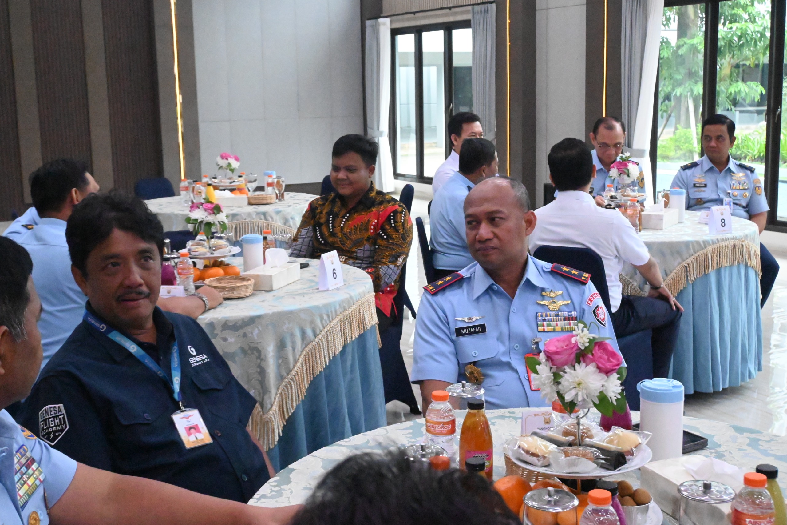 Pangkodau I Hadiri Acara Ramah Tamah Kasau Dan Direktur/Kepala Sekbang Sipil