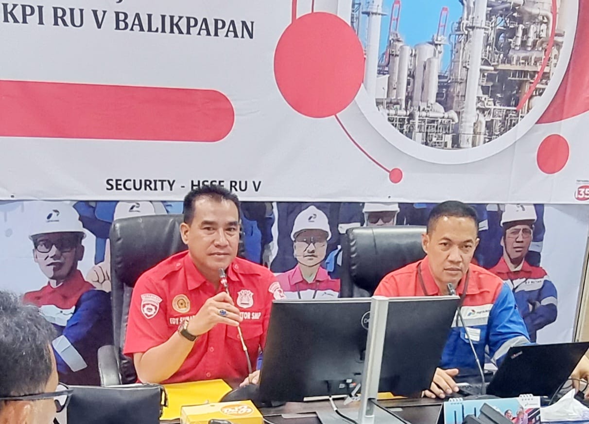 Pastikan Keamanan Pada Obvitnas, Kombes Pol Edy Sumardi Pimpim Audit Re Sertifikasi Implementasi SMP di PT KPI RU V Balikpapan