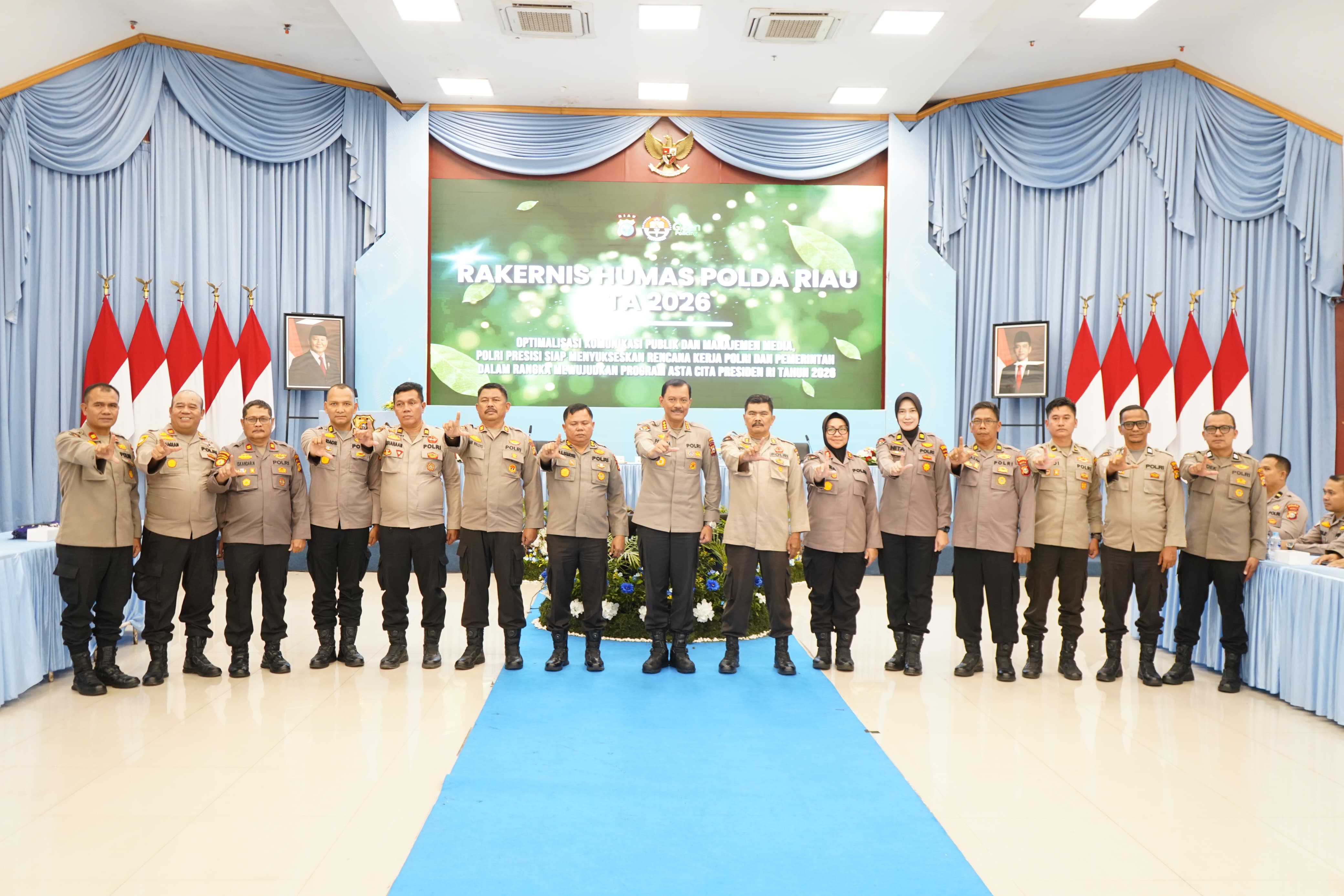 Humas Polda Riau Perkuat Komunikasi Publik, Tekankan Pendekatan Humanis Dan Perang Hoaks