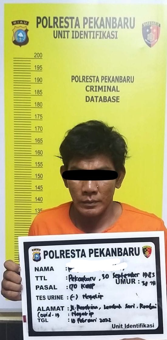 Terlibat Tindak Pidana Pengeroyokan, Satu Pelaku Diamankan Dua Pelaku Jadi DPO