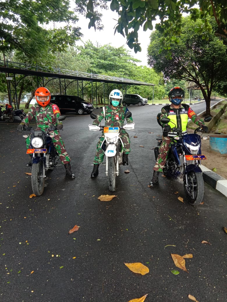 Babinsa Lanud RSN Laksanakan Patroli Pengamanan Aset