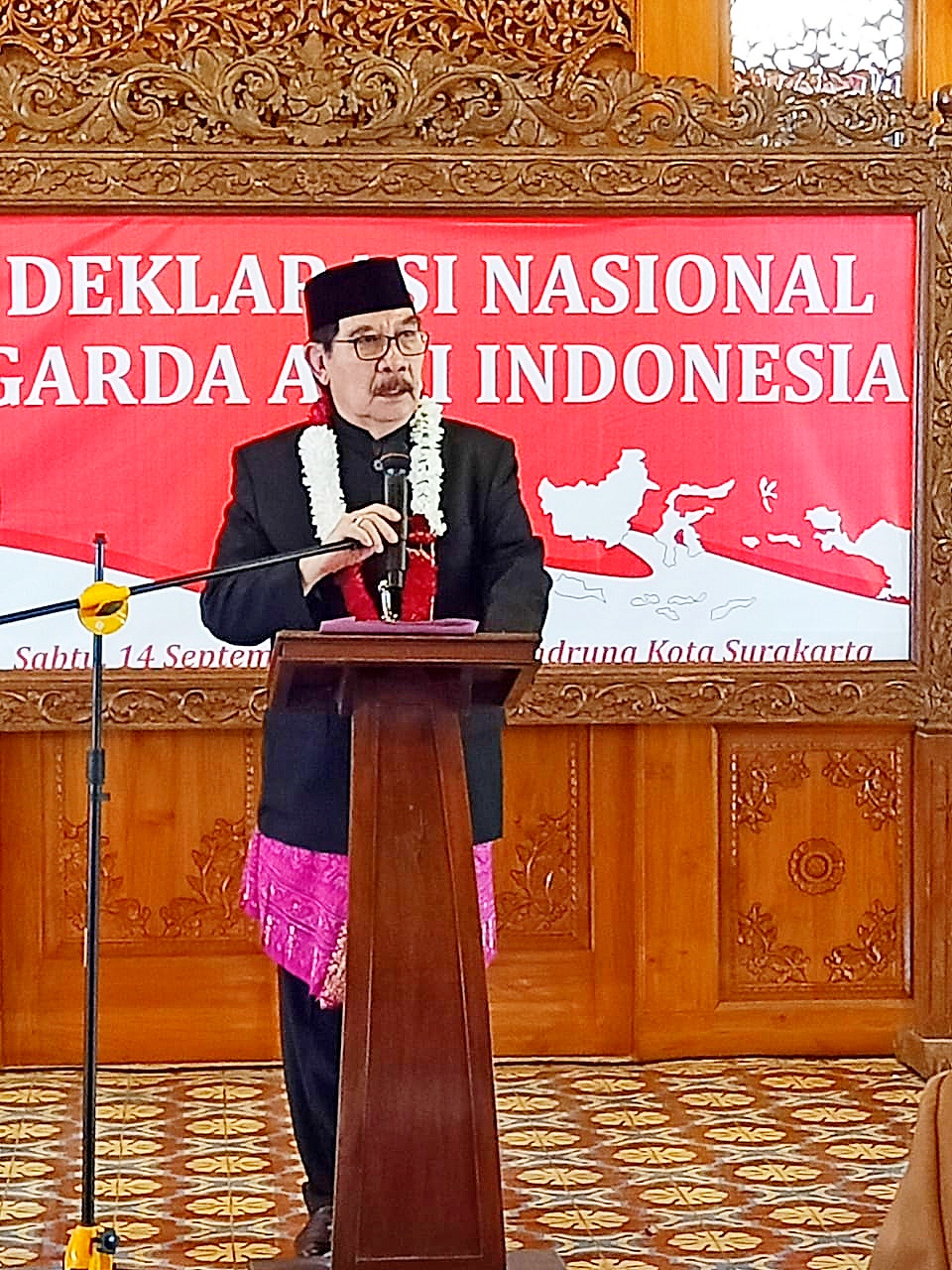 Antasari Azhar Deklarasi Garda Aksi Indonesia