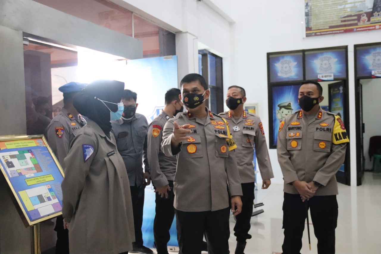 Waka Polda Banten Safari Ke Polres Serang Wujudkan SDM Yang Unggul