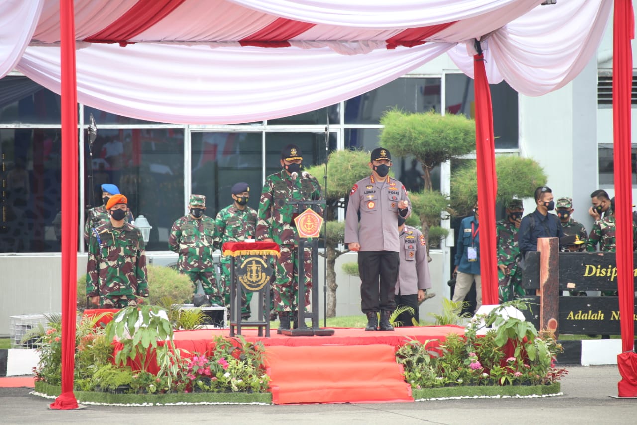 Didampingi Kapolri, Panglima TNI Membuka Latsitarda Nusantara Ke-41