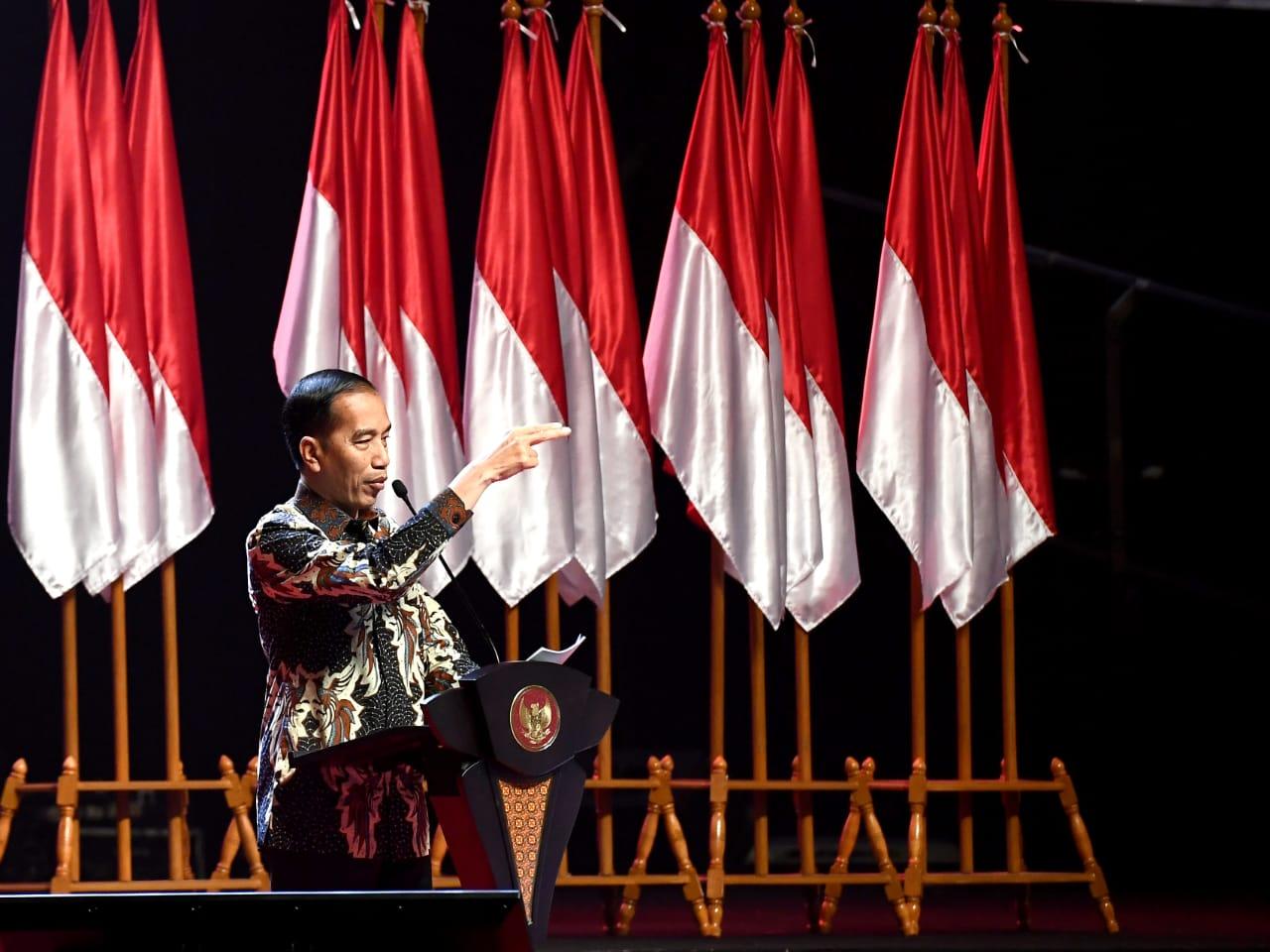 Presiden Jokowi Buka Rakornas Indonesia Maju