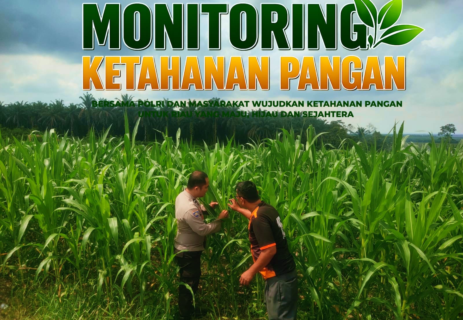 Kapolsek Bandar Sei Kijang Dukung Program Asta Cita Ketahanan Pangan