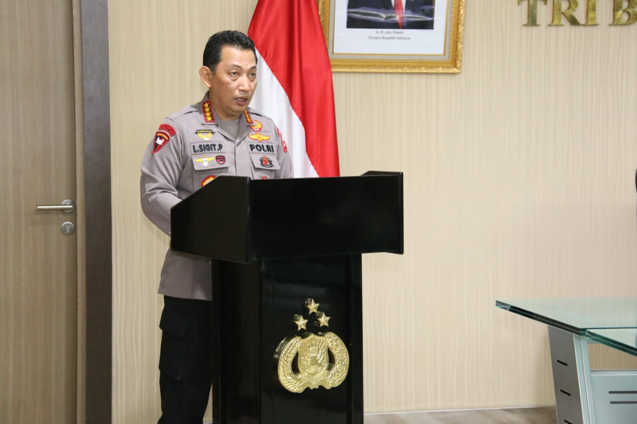 Kapolri Ungkap Capaian Kinerja Polri di Hari Bhayangkara Ke-75