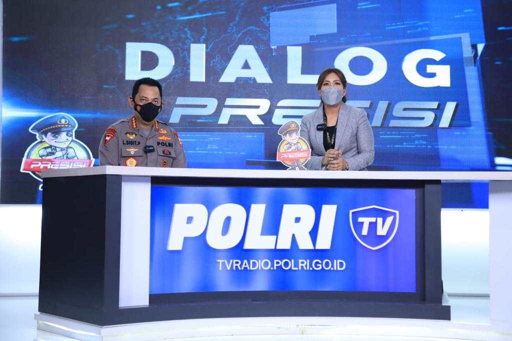 Launching Polri TV dan Radio, Kapolri: Agar Lebih Dekat Dan Memberi Edukasi Masyarakat