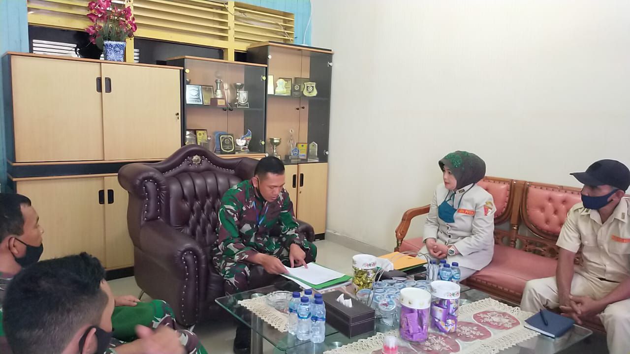 Dandim 0301/Pekanbaru Menerima Kunjungan Ketua DPC PPM Beserta Pengurus di Makodim