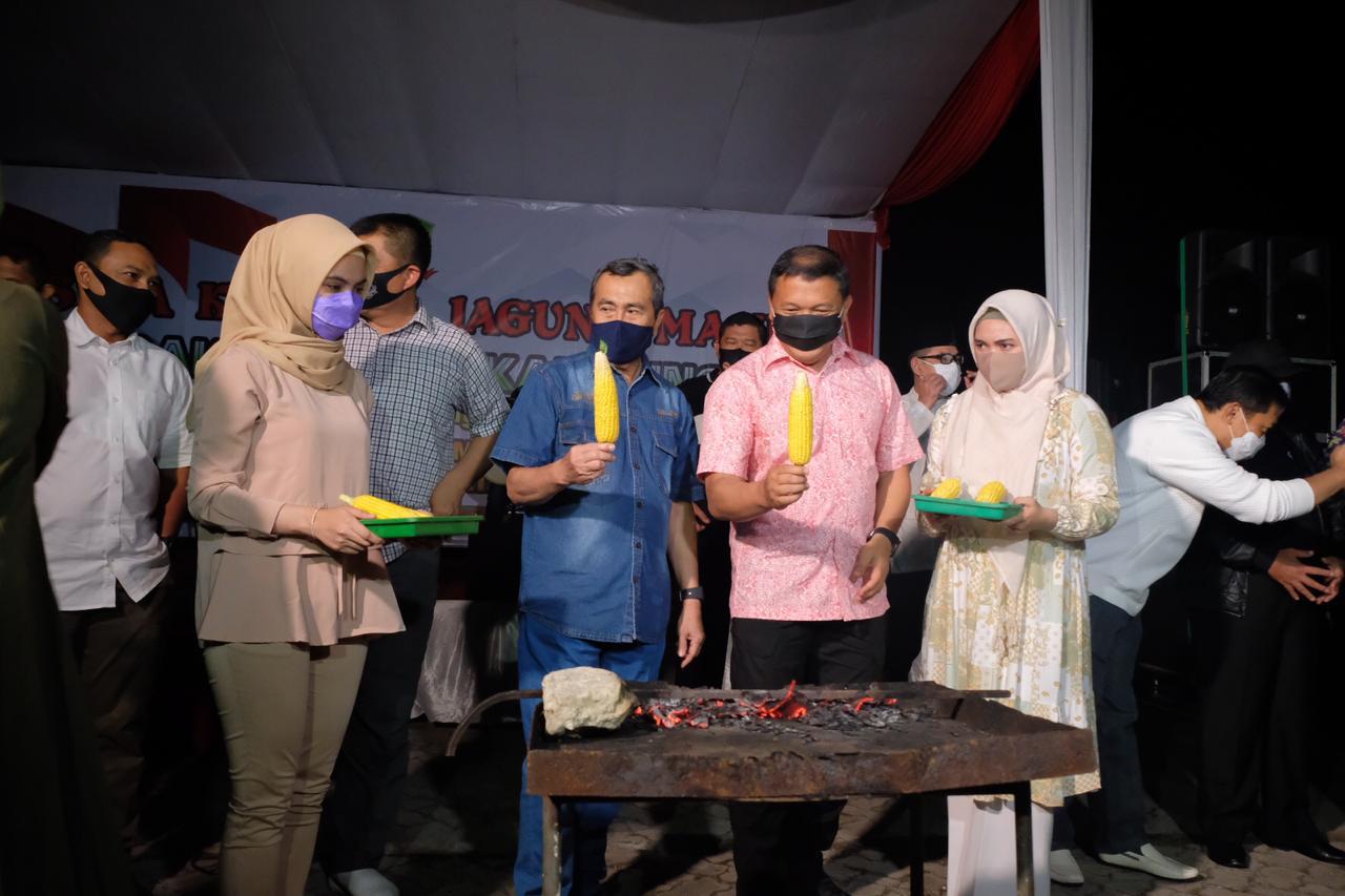 Gubri Apresiasi Acara Wisata Kuliner Jagung Manis Gerakan Jaga Kampung, Dalam Rangka Pemberdayaan Ekonomi Masyarakat di Riau