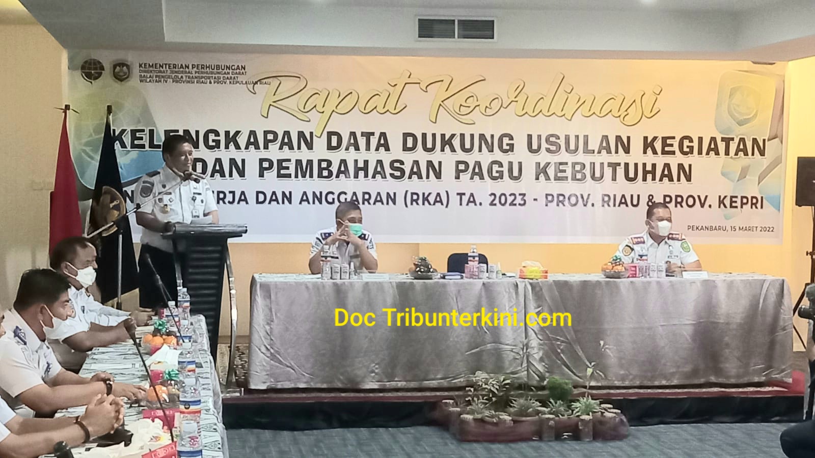 BPTD Wilayah IV Provinsi Riau-Kepri Gelar Rakor Kelengkapan Data Dukung Usulan Kegiatan Dan Pembahasan Pagu Kebutuhan RKA TA 2023