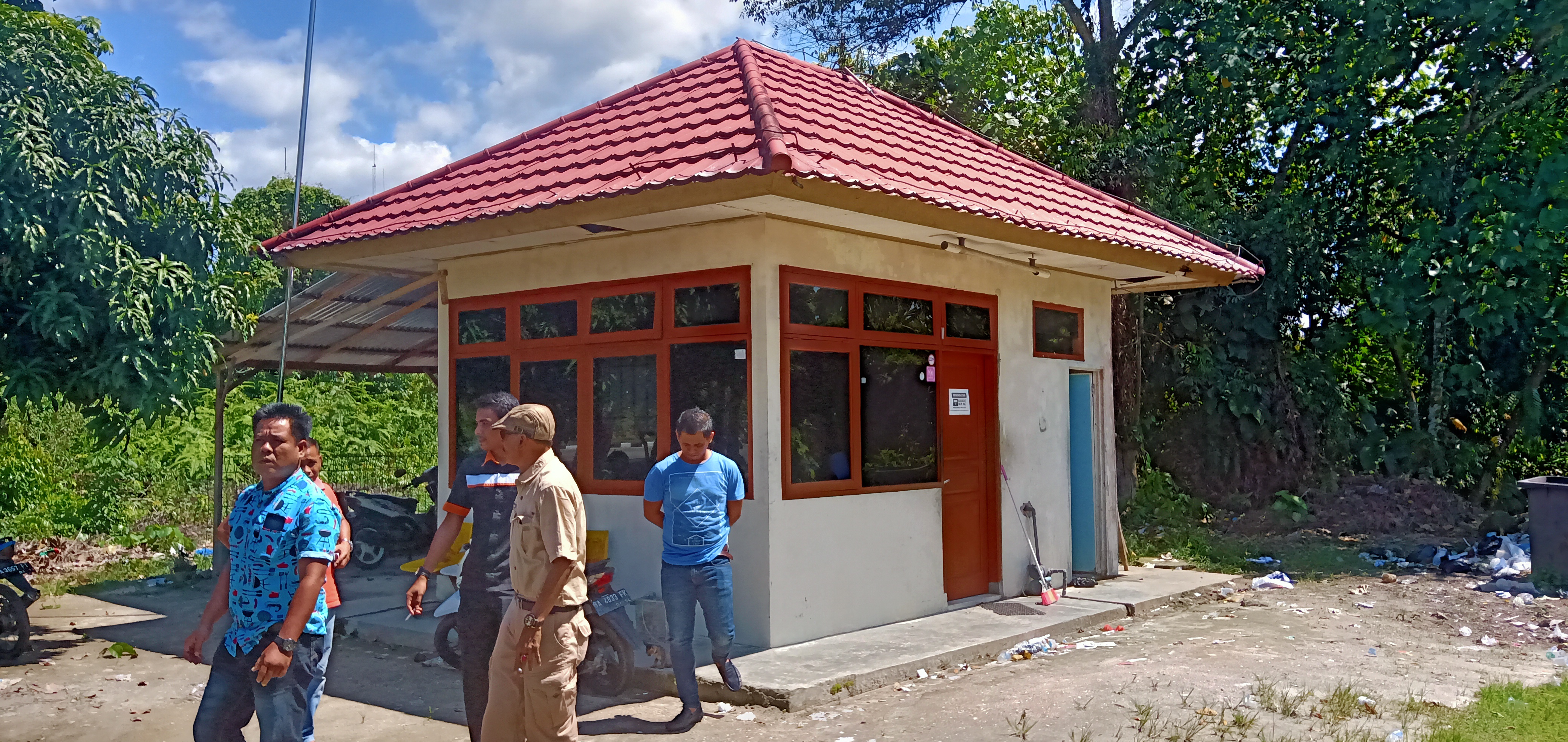 .Kantor PT Jatimas Dian Kencana Pengelola Parkir Bandara BIM Didatangi Tokoh dan Masyarakat Kataping