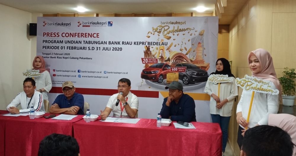Bank Riau Kepri Meluncurkan Program Undian Tabungan Bank Riau Kepri Bedelau Periode 01 Februari - 31 Juli 2020