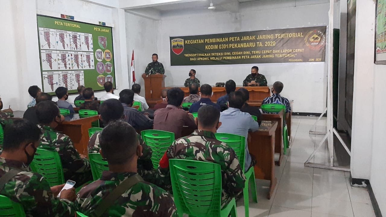 Tatap Muka Dandim 0301/Pekanbaru Dengan Mitra Karib