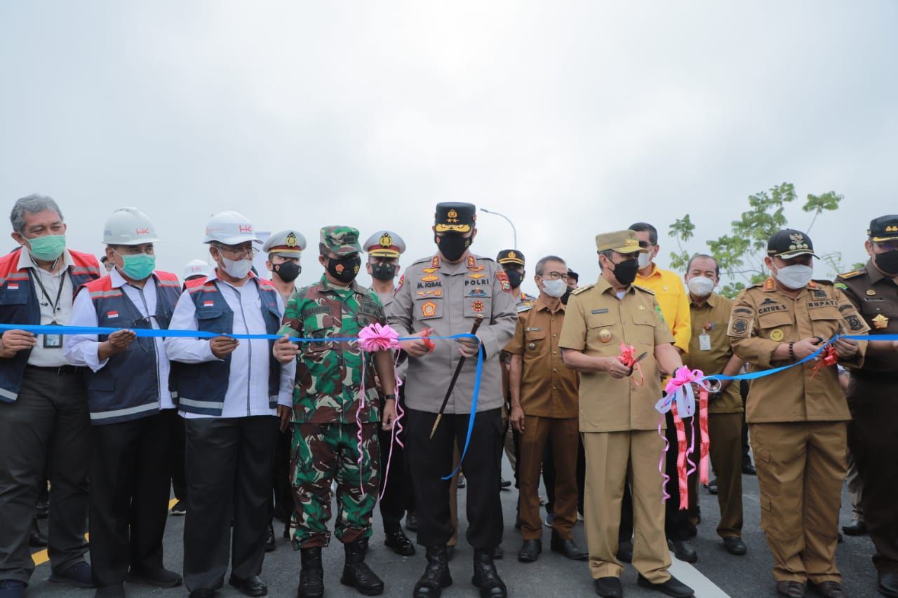 Jalan Tol Pekanbaru Bangkinang Dibuka Sementara, Kapolda Riau Irjen Pol Moh Iqbal: Berikan Layanan Prima Kepada Masyarakat