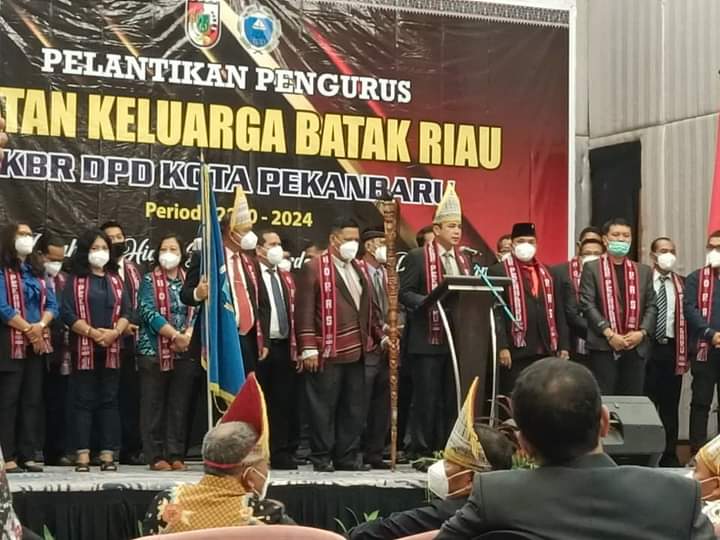 Ferry Shandra Pardede Resmi Dilantik Sebagai Ketua DPD IKBR Kota Pekanbaru Periode 2020 - 2024
