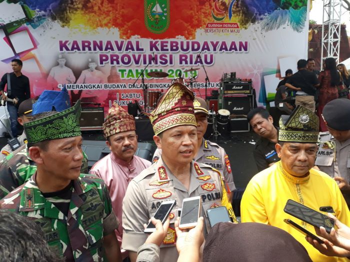 Kapolda Siagakan 1.800 Personil Untuk Mengamankan Pelantikan Presiden dan Wakil Presiden di Wilayah Riau