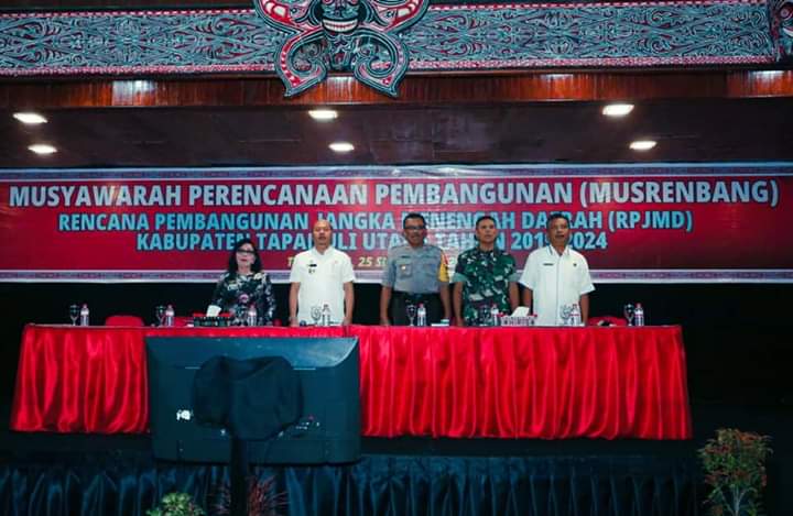 Bupati Taput Pimpin Rapat Musrembang RPJMD Tahun 2019 - 2024