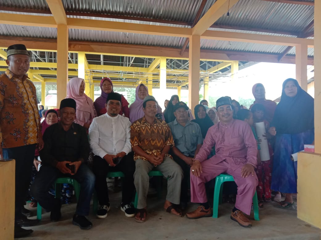Wakil Ketua DPRD Provinsi Riau Zukri Misran, Jemput Aspirasi Warga Desa Palas