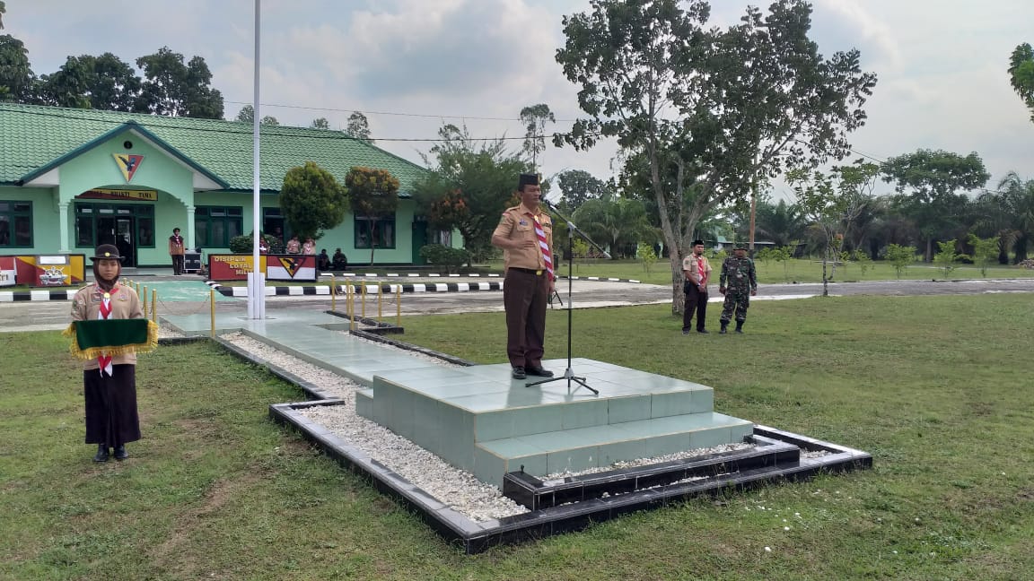 Hari Ini, Kegiatan Persami Pramuka Saka Wira Kartika Kodim 0301/Pekanbaru Ditutup