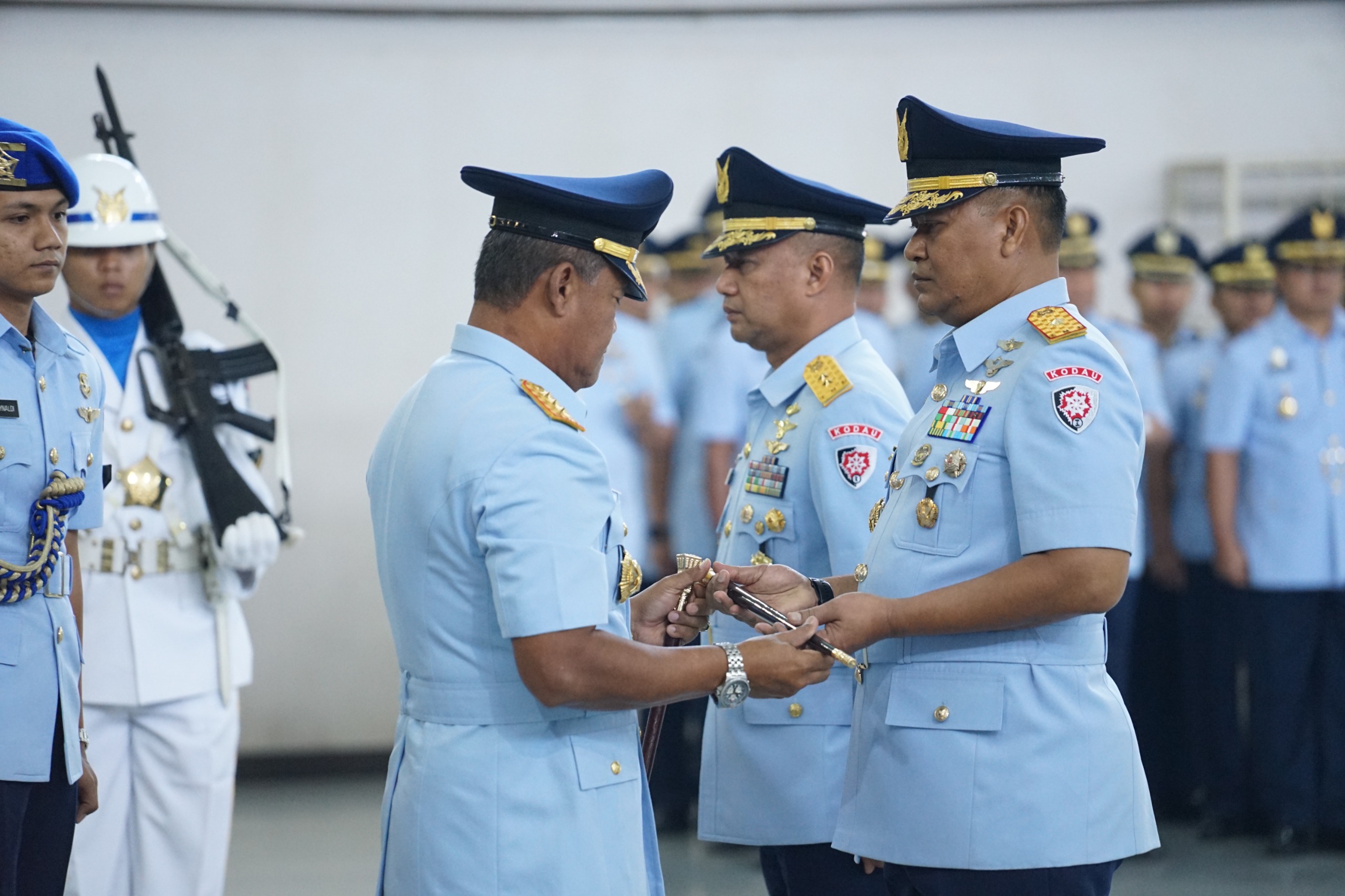 Pimpin Sertijab Pangkodau I, Pangkoopsudnas: Jaga Marwah TNI AU Dalam Mengemban Tugas