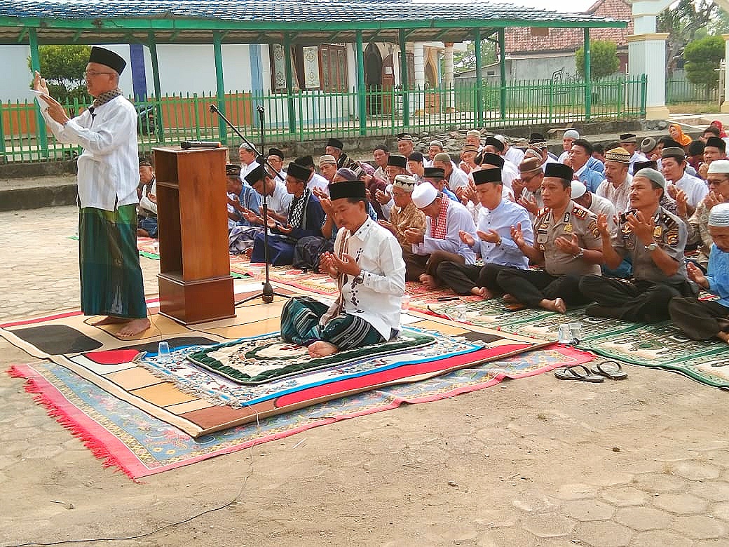 Berharap Hujan Segera Turun, Warga Muba Kembali Gelar Salat Istisqa